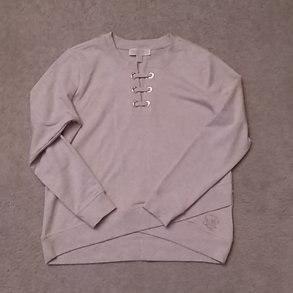 Michael Kors Asymmetric Bottom Sweatshirt